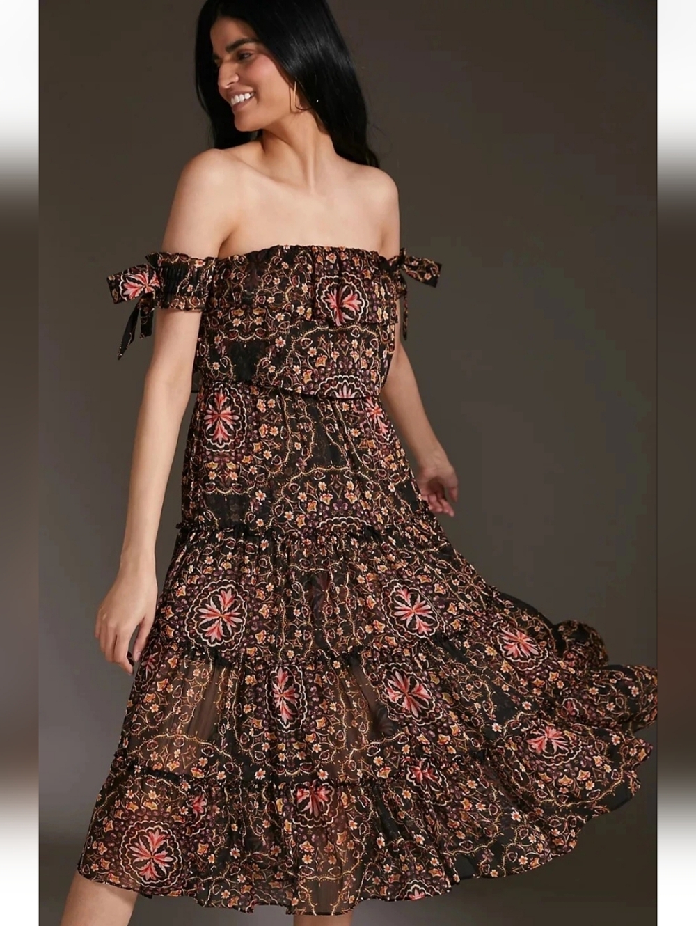 Anthropologie Misa Los Angeles Micaela Printed Dress